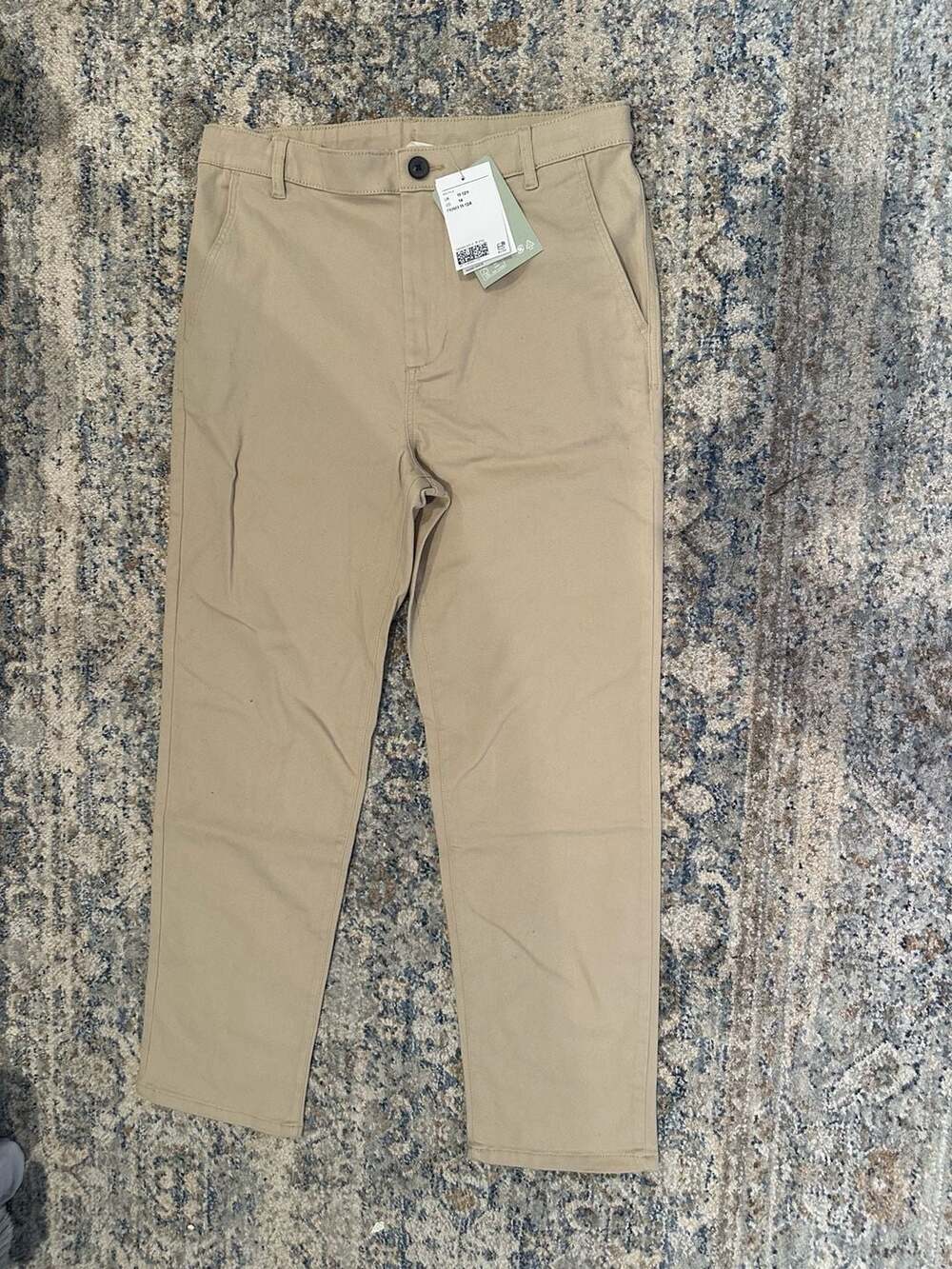 H&M Boys Khaki Chino Pants Size US 14